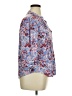 Cocomo Floral Blue 3/4 Sleeve Blouse Size XL (petite) - photo 4