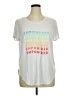 Xersion White Short Sleeve T-Shirt Size XL - photo 1