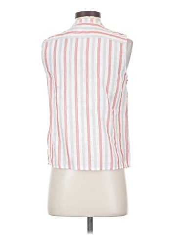 Lilla P Sleeveless Button-Down Shirt (view 2)