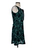 Assorted Brands 100% Polyester Teal Blue Casual Dress Size S - photo 4