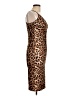 Shein Animal Print Brown Cocktail Dress Size L - photo 4