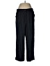 Eileen Fisher Stripes Black Casual Pants Size M - photo 1