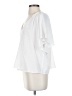 Maven West White Short Sleeve Blouse Size S - photo 5