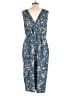 As U Wish Paisley Blue Jumpsuit Size 3X - photo 2