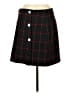 Ann Taylor LOFT Plaid Black Casual Skirt Size 6 - photo 1