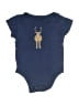 Hb 100% Cotton Blue Short Sleeve Onesie 12-18 MO / 18 MO - photo 1
