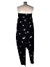 ASOS Curve Graphic Black Jumpsuit Size 24 - photo 2