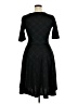 Lularoe Argyle Black Cocktail Dress Size XL - photo 2