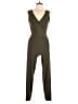 Nina Leonard Solid Green Jumpsuit Size M - photo 1