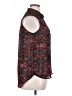H&M 100% Polyester Paisley Black Sleeveless Blouse Size 14 - photo 4
