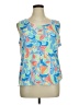 Ruby Rd. Blue Tank Top Size XL - photo 1