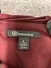 Versona 100% Polyester Burgundy Sleeveless Top Size L - photo 7
