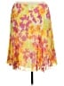 Sapphire Star 100% Polyester Tie-dye Yellow Casual Skirt Size 14 - photo 2