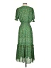 Max Studio 100% Polyester Paisley Green Casual Dress Size S - photo 2