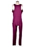 Assorted Brands Solid Purple Jumpsuit Size XXL - photo 2
