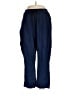 Pilcro Blue Linen Pants Size 14 - photo 1