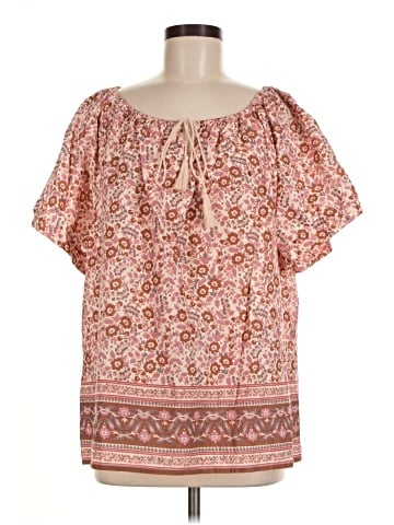 Faherty Short Sleeve Blouse (view 1)