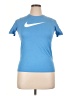 Nike 100% Polyester Blue Active T-Shirt Size XL - photo 1