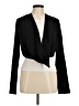 Shein 100% Polyester Black Jacket Size 6 - photo 1