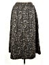 J.Crew Floral Black Casual Skirt Size L - photo 2