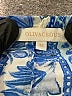 Olivaceous 100% Rayon Paisley Blue Casual Pants Size M - photo 7