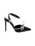 Lulus Black Heels Size 7 1/2 - photo 1