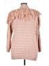 Forever 21 Plus 100% Cotton Pink Cardigan Size 0X - photo 2