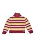 Foque Stripes Pink Turtleneck Sweater Size 5 - photo 2