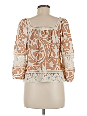 Christian Siriano New York 3/4 Sleeve Blouse (view 2)