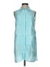 Chico's Teal Sleeveless Button-Down Shirt Size S - photo 1