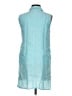 Chico's Teal Sleeveless Button-Down Shirt Size S - photo 2