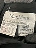 Max Mara 100% Wool Solid Black Cocktail Dress Size 12 - photo 7