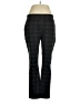 dalia Plaid Black Dress Pants Size L - photo 1
