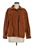 Kensie 100% Cotton Brown Jacket Size M - photo 1