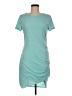 BTFBM Solid Teal Casual Dress Size M - photo 1