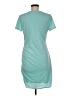 BTFBM Solid Teal Casual Dress Size M - photo 2