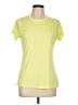 Danskin Now 100% Polyester Yellow Active T-Shirt Size L - photo 1