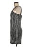 Miami 100% Polyester Houndstooth Black Casual Dress Size M - photo 5