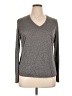 Danskin Now 100% Polyester Gray Long Sleeve T-Shirt Size XL - photo 1