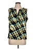 Calvin Klein Yellow Sleeveless Blouse Size L - photo 1