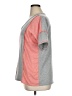 Bibi Color Block Gray Short Sleeve Top Size XL (estimated) - photo 5