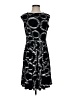 Alfani Graphic Black Casual Dress Size S - photo 1