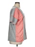 Bibi Color Block Gray Short Sleeve Top Size XL (estimated) - photo 4