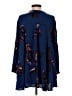Free People 100% Rayon Blue Long Sleeve Blouse Size S - photo 2