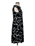 Alfani Graphic Black Casual Dress Size S - photo 4