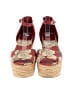 Tory Burch Red Wedges Size 7 - photo 2