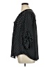Torrid Polka Dots Black 3/4 Sleeve Blouse Size 1X Plus (1) - photo 5