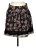 Stooshy 100% Polyester Animal Print Brown Casual Skirt Size S - photo 1