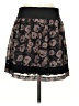 Stooshy 100% Polyester Animal Print Brown Casual Skirt Size S - photo 2
