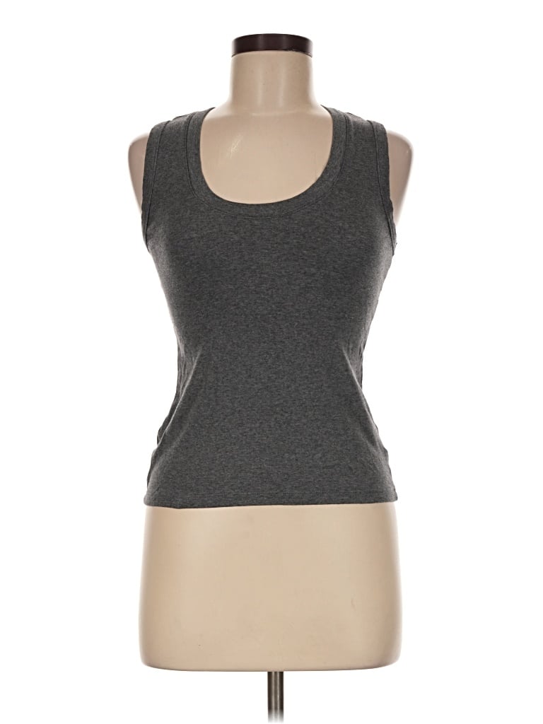 Pre-owned A New Day Tank Top Gray Strapless Neckline Tops